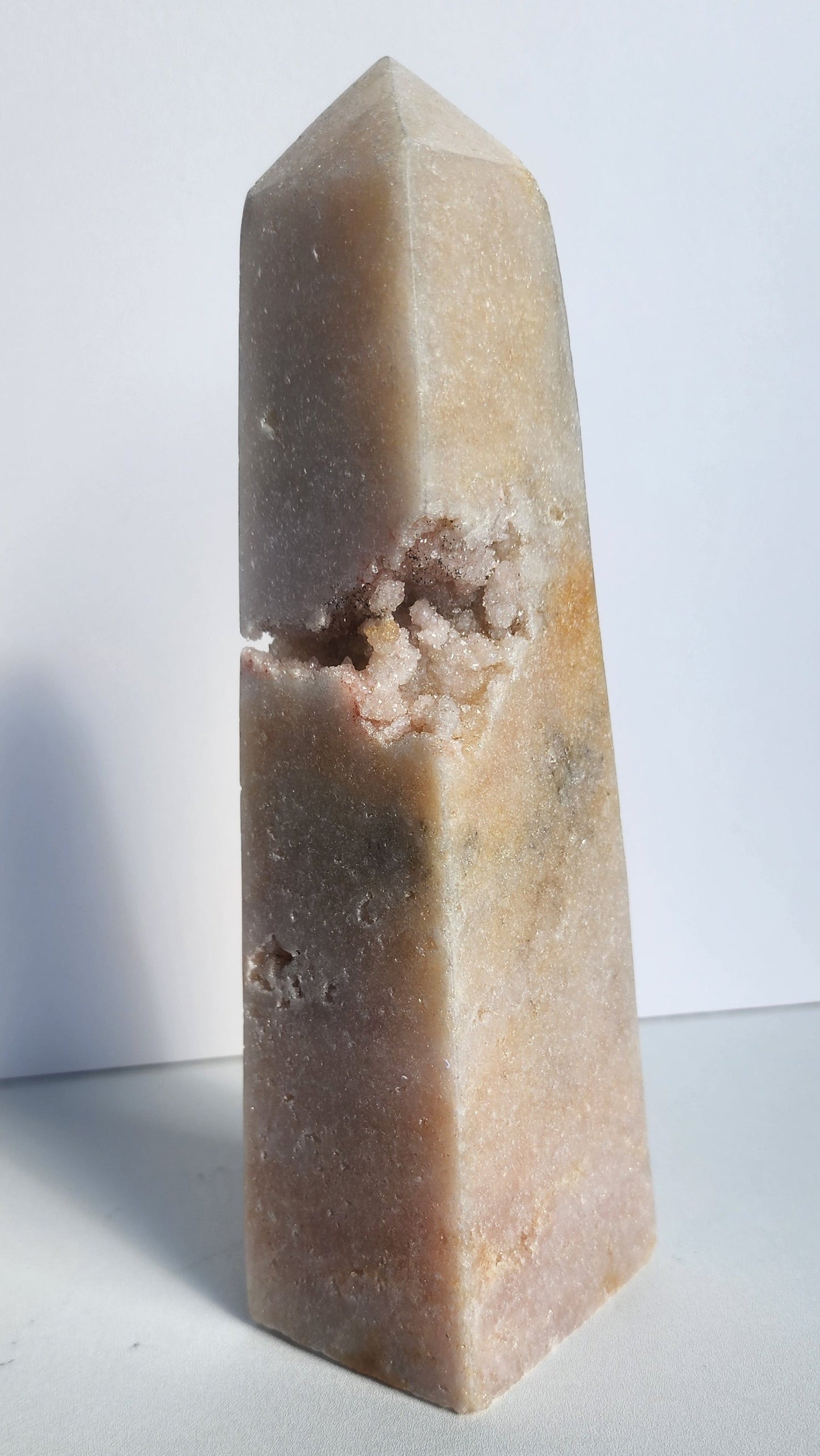 Pink Amethyst - Large Druse Point