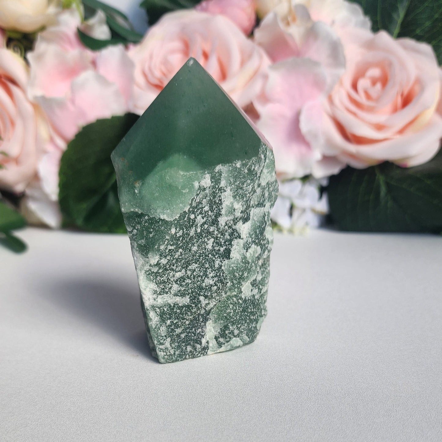 Green Adventurine Crystal Point