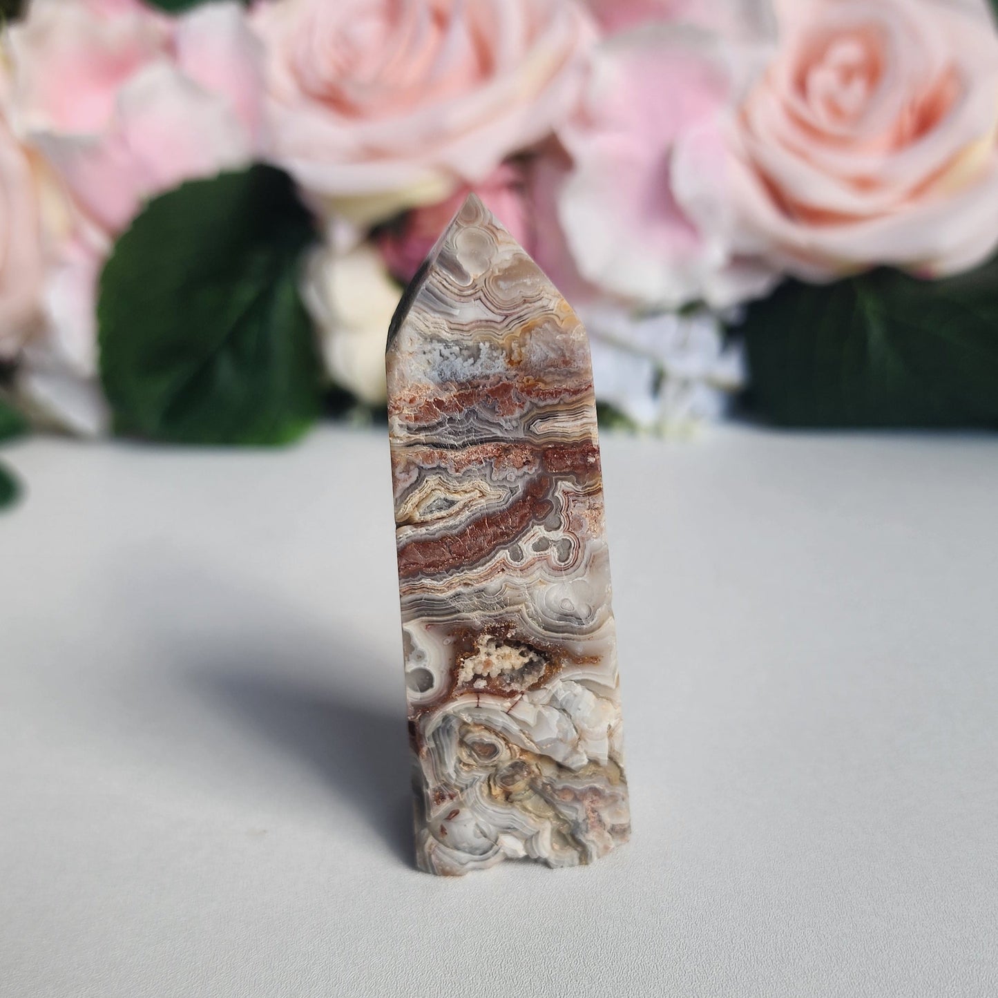 Crazy Laced Agate Point