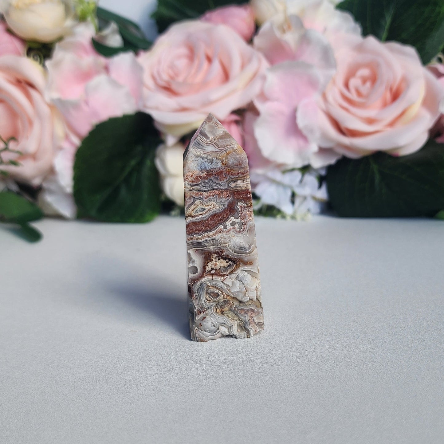 Crazy Laced Agate Point