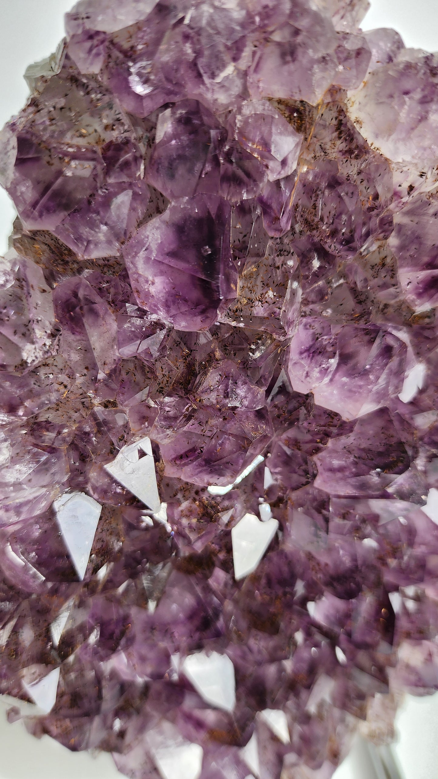 Amethyst Cluster Cut Base With Stand