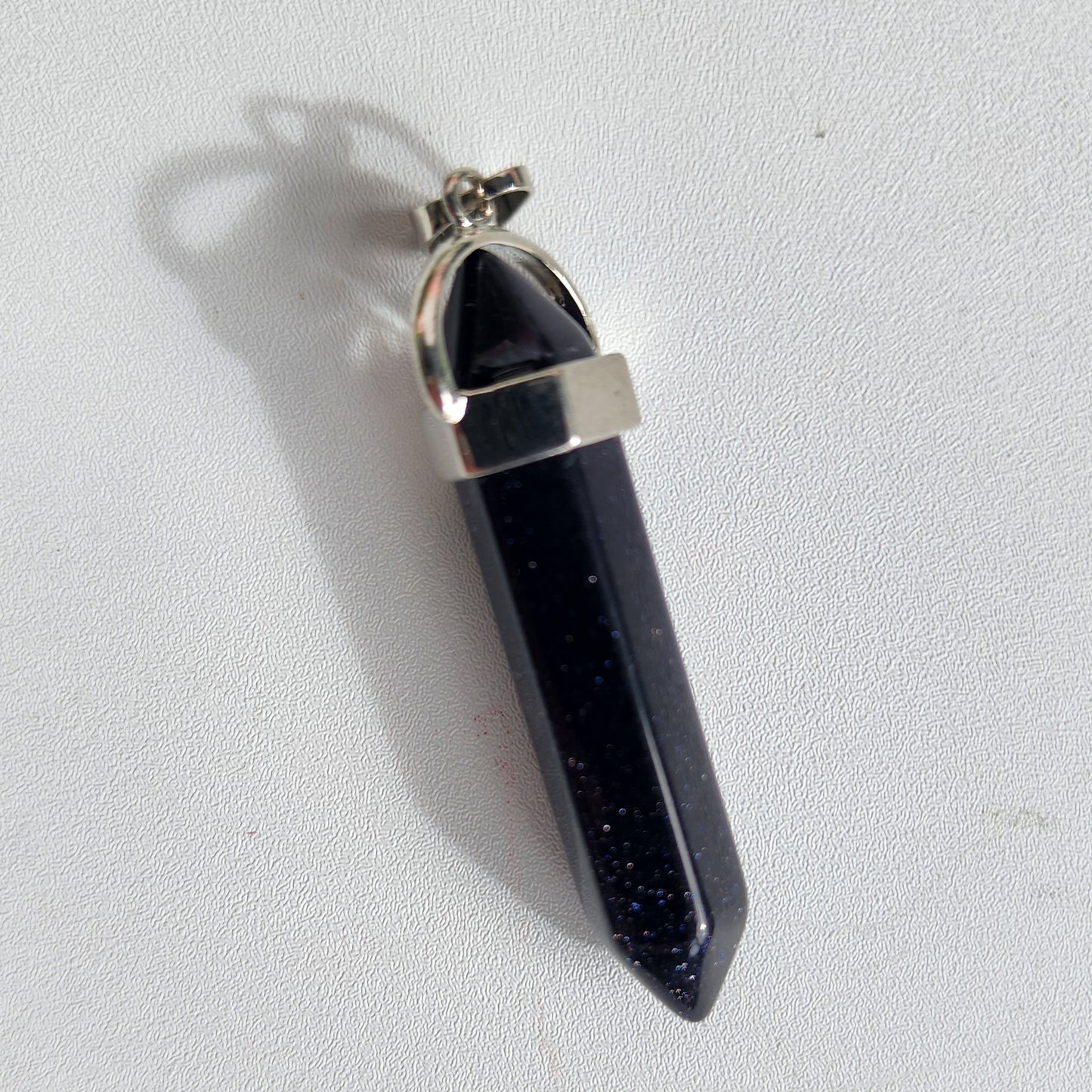 Blue Goldstone Pendant