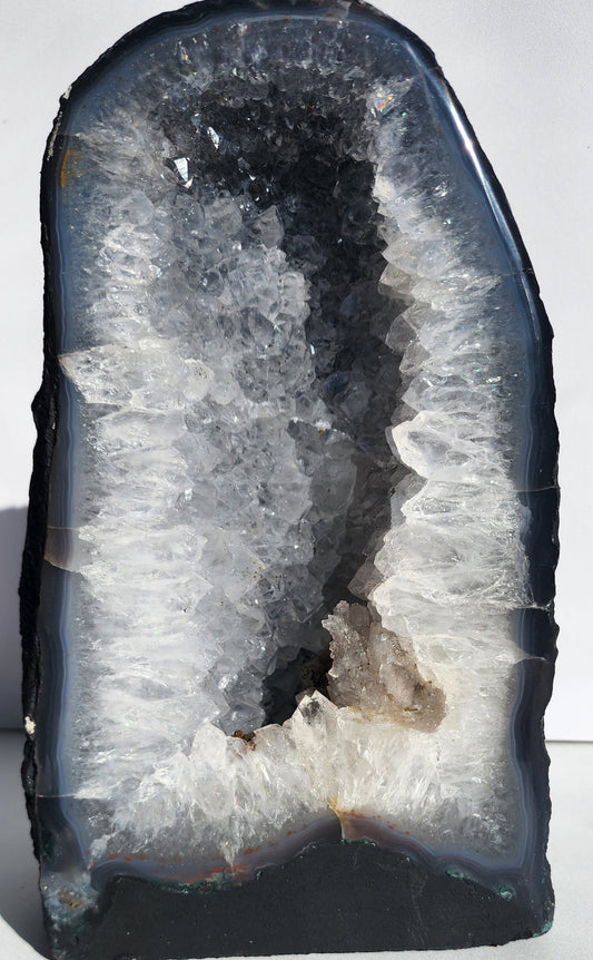 Black Amethyst Geode