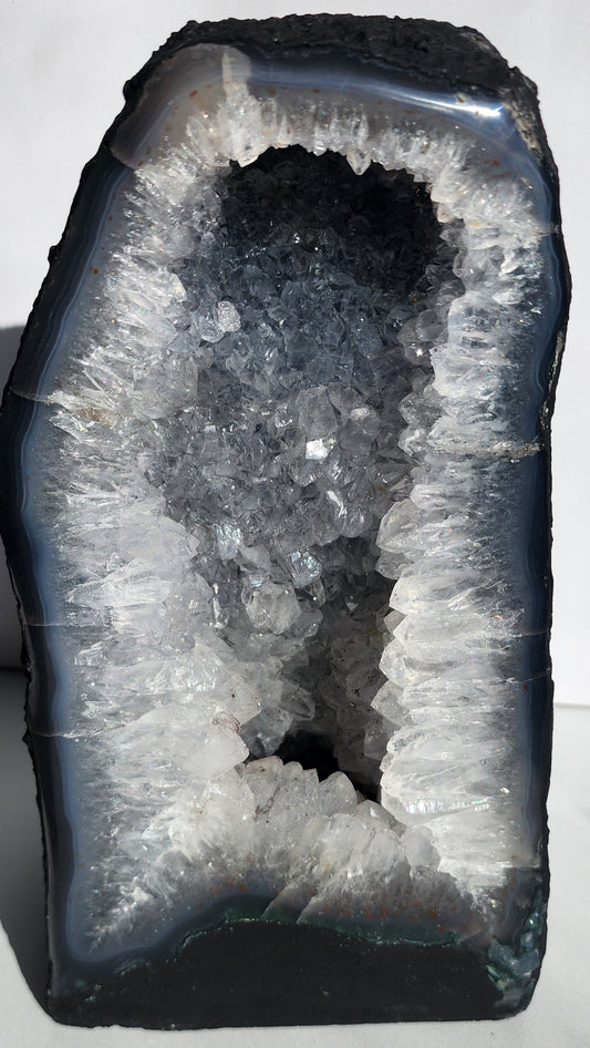 Black Amethyst Geode