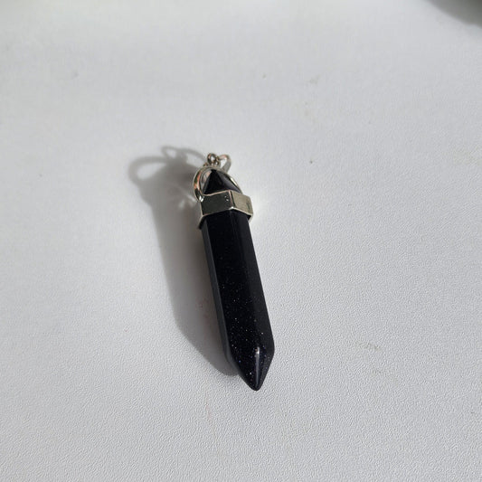 Blue Goldstone Pendant