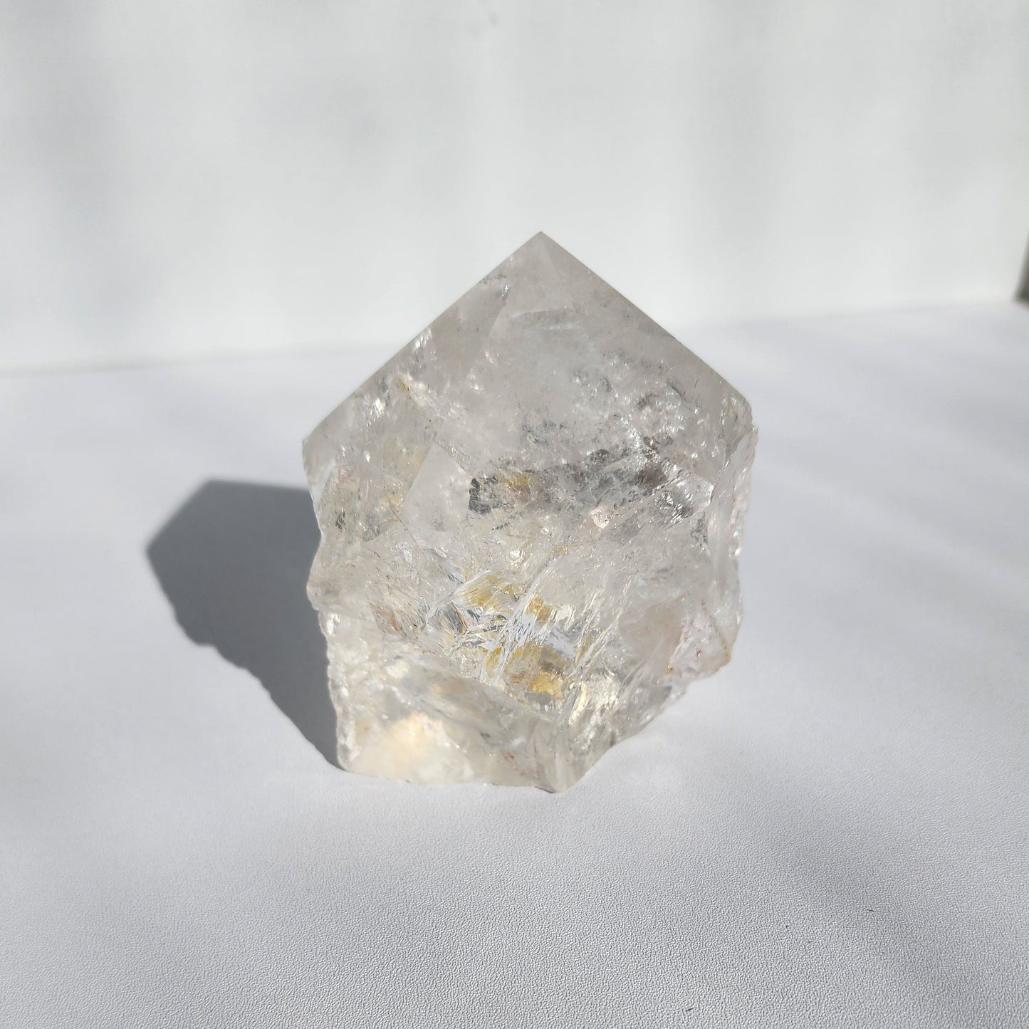 Cut Base Clear Quartz Point