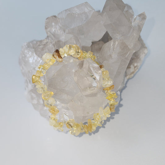 Citrine Chip Bracelet